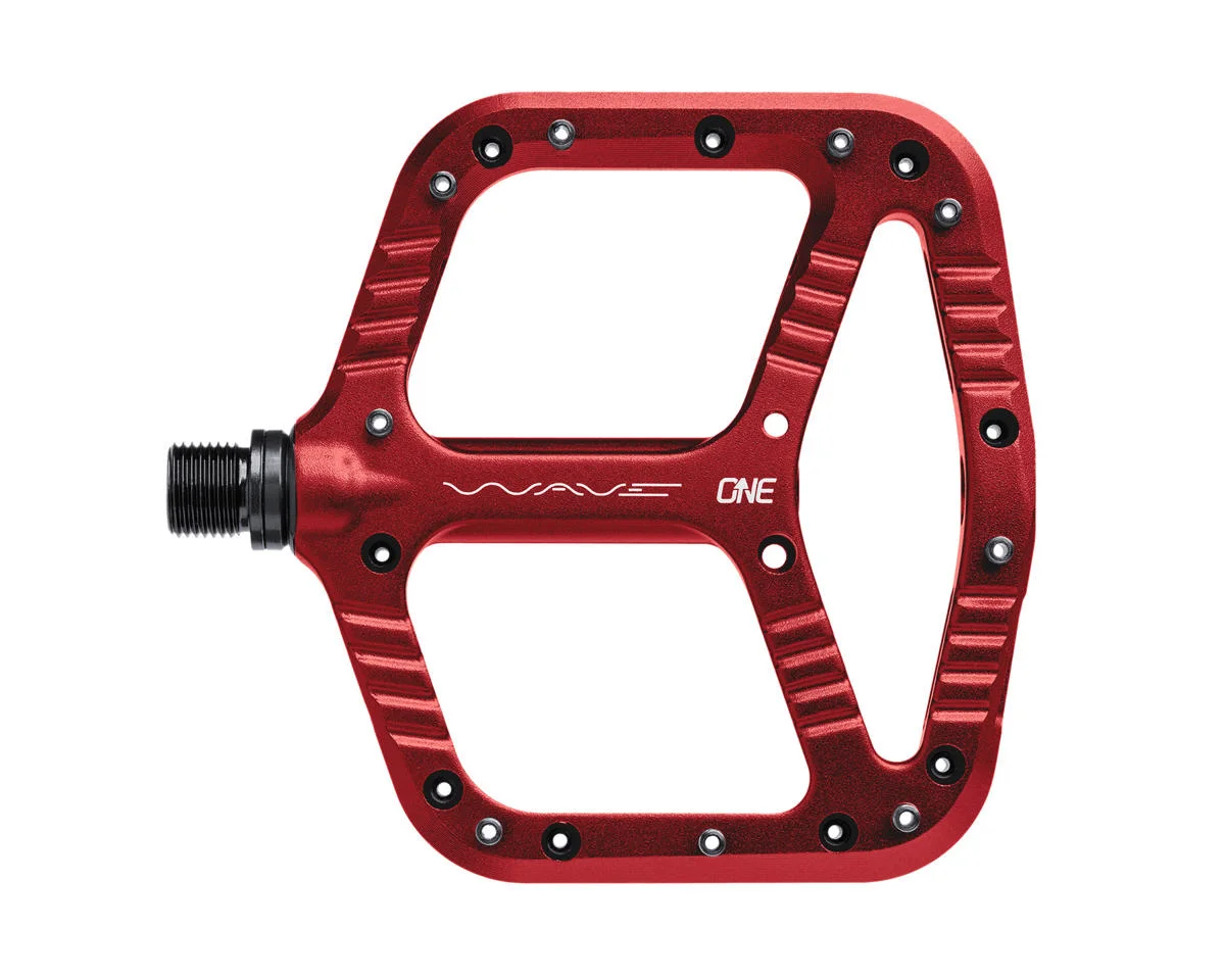 OneUp Components Wave Platform Pedals (Red)